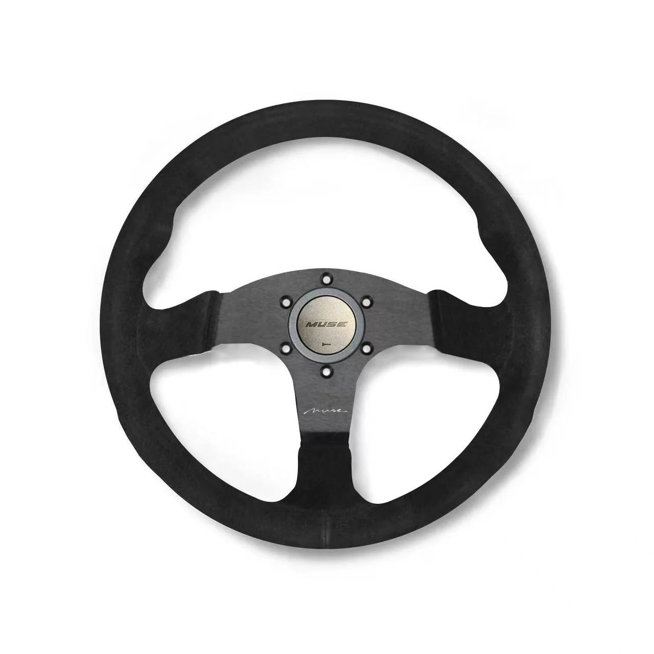 MUSE JAPAN Buck Leather Steering Wheel BNR32/BNR33/BNR34/FD3S **PRE ORDER ONLY**