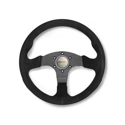 MUSE JAPAN Buck Leather Steering Wheel BNR32/BNR33/BNR34/FD3S **PRE ORDER ONLY**