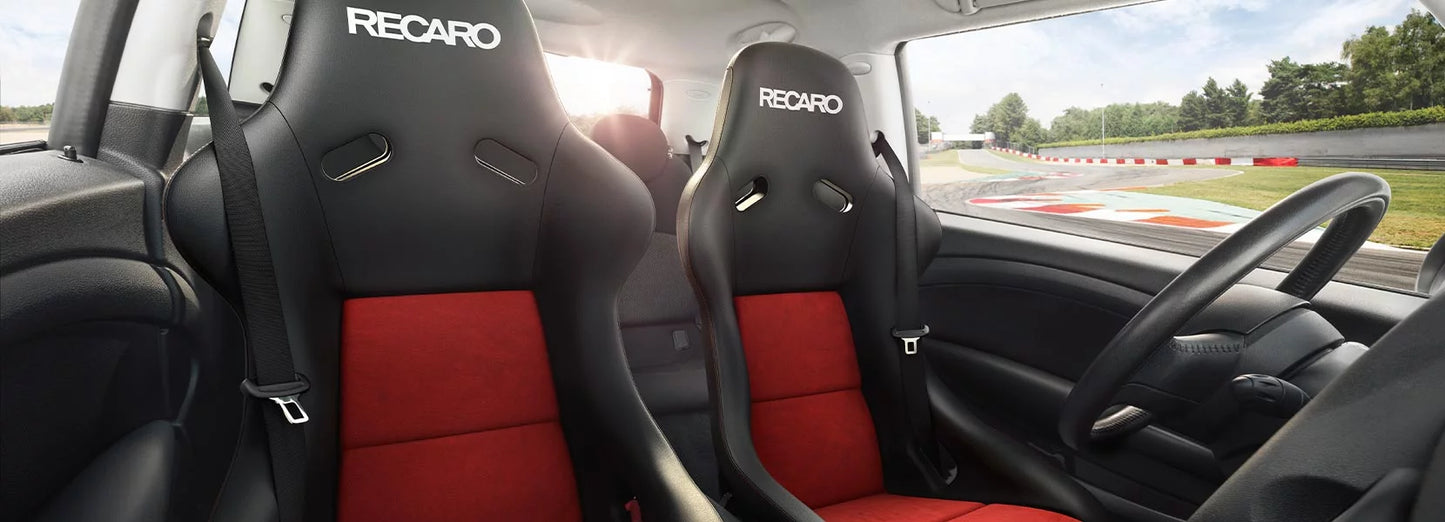 Recaro Pole Position (ABE) Carbon Fiber - Black Leather