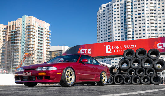 Nissan Sylvia 180SX 240SX (1989-2002) S13 S14 S15 Tilt Rail Set (L+R Pair)
